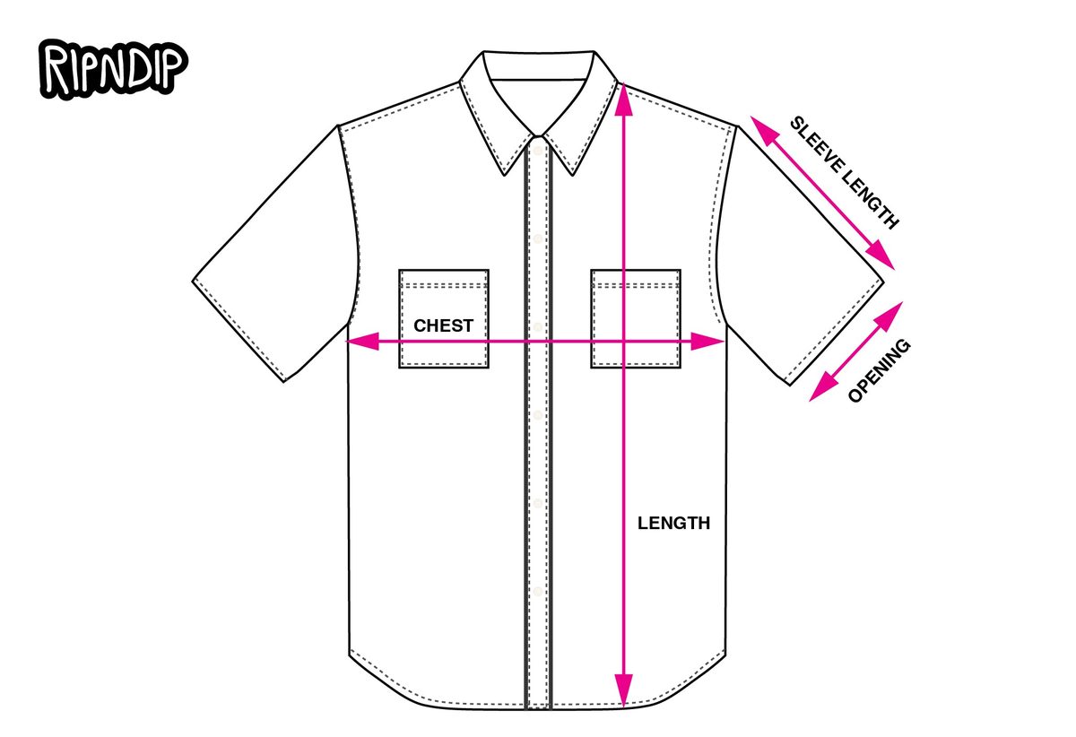 KNIT BUTTON UP measurement diagram