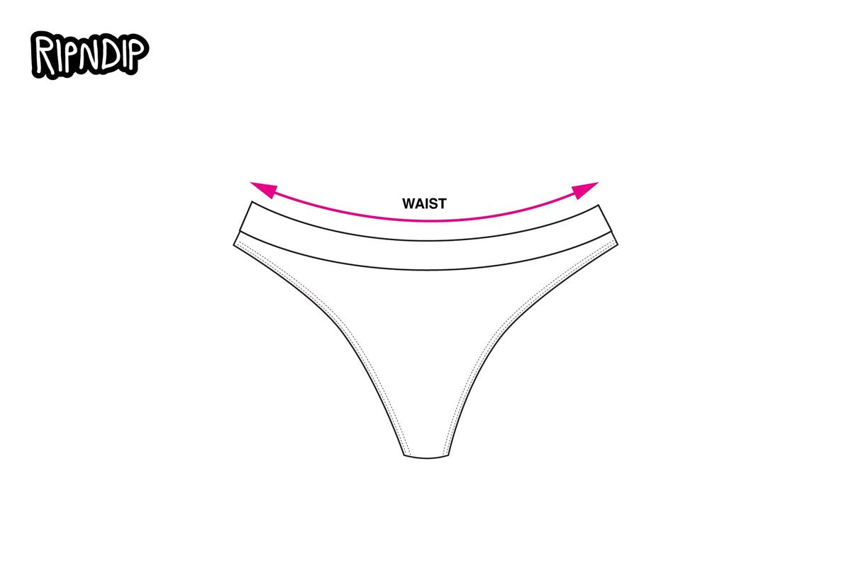 PANTIES measurement diagram