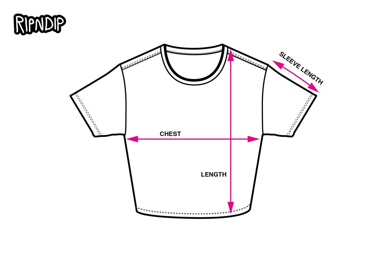 WOMEN’S CROP measurement diagram