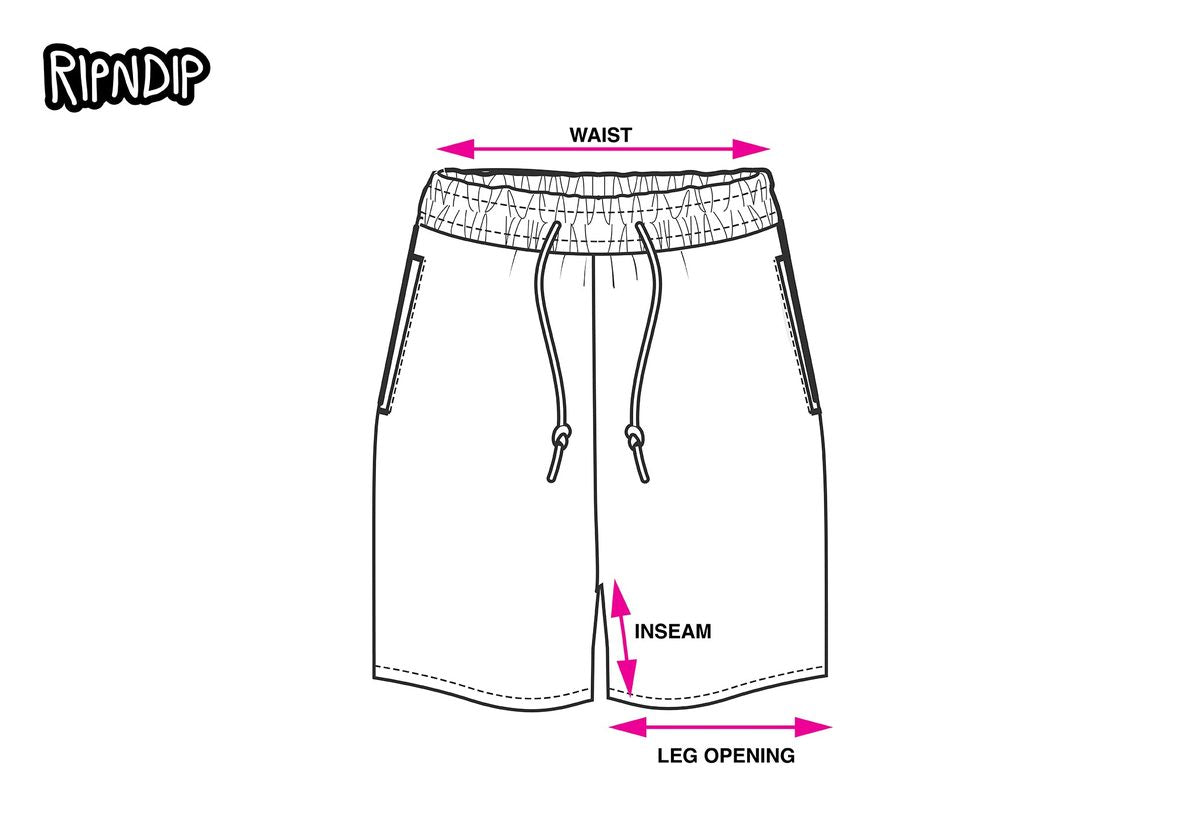 SWEATSHORTS measurement diagram
