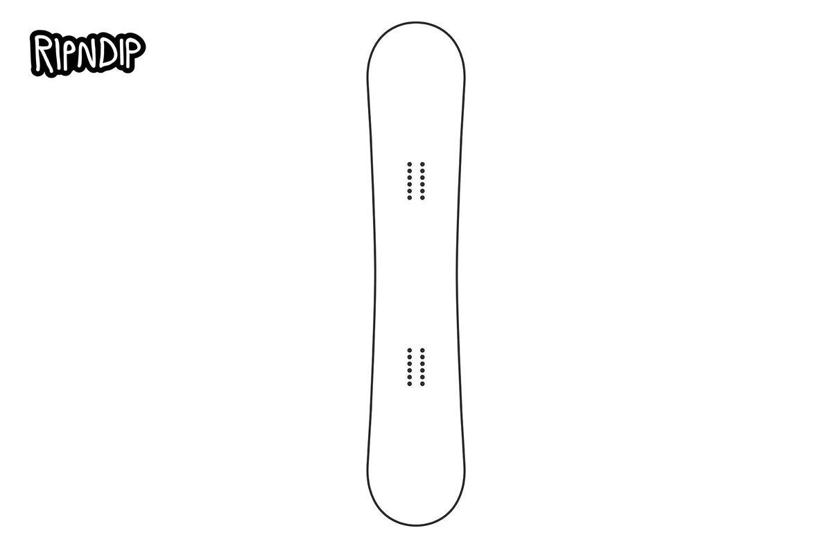 SNOWBOARD measurement diagram